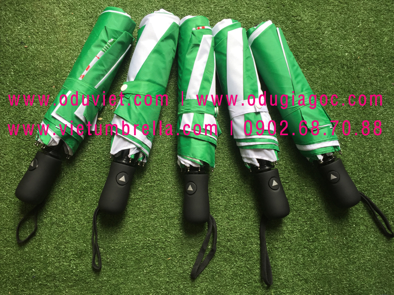 xưởng sản xuất ô dù cầm tay in logo quảng cáo